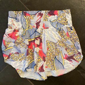 TCEC Hot Summer Floral Athletic Shorts